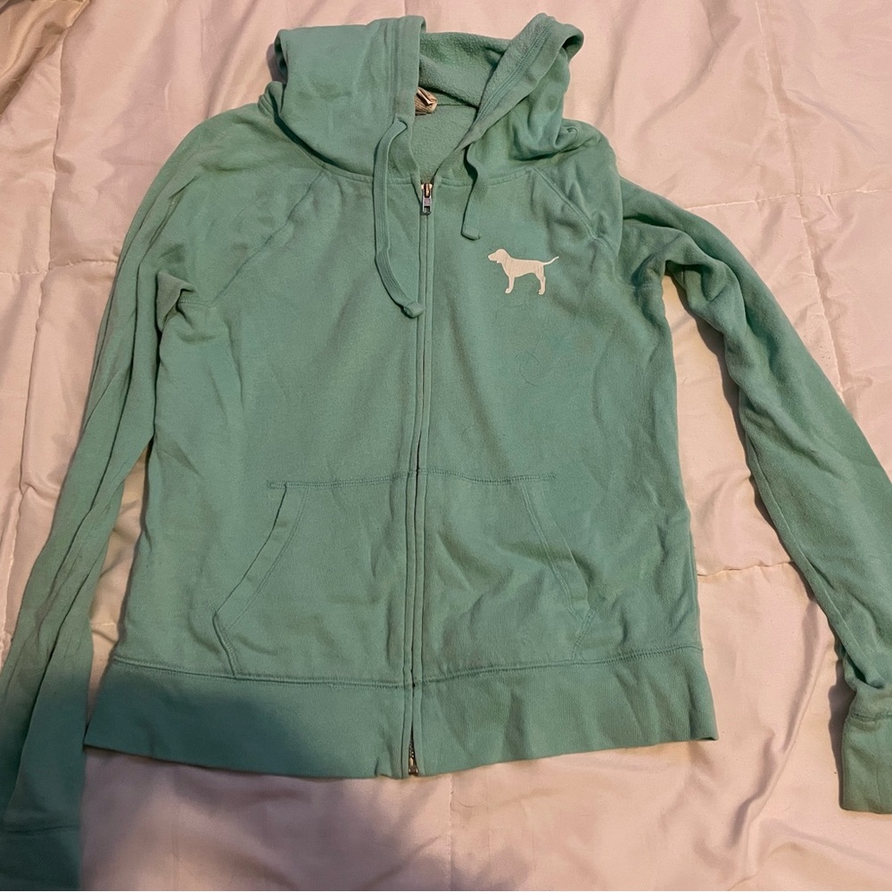 PINK zip up hoodie